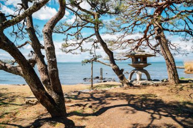 Shiga, Japonya 'da Biwa Gölü