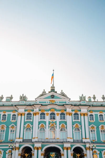 Muzeum Hermitażu Pałacu Zimowego w Petersburgu, Rosja — Zdjęcie stockowe