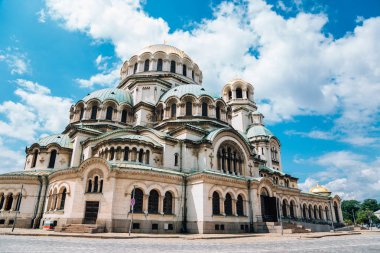 Bulgaristan 'ın Sofya kentindeki Alexander Nevsky Katedrali