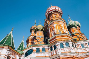 St. Moskova, Rusya 'daki Kızıl Meydan' daki Basil Katedrali