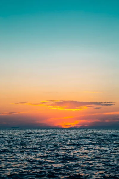 Puesta de sol en Zadar, Croacia — Foto de Stock