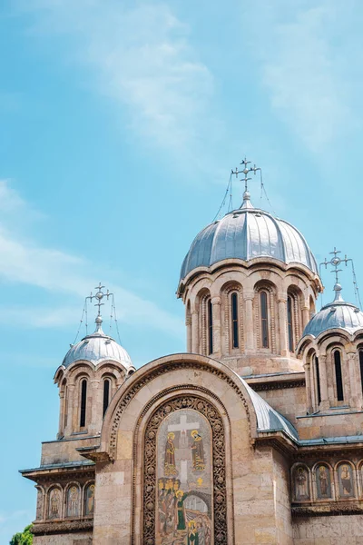 Helgonen Konstantin och Helenas katedral i Hunedoara, Rumänien — Stockfoto