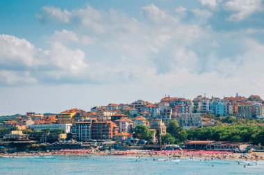 Sozopol Karadeniz yaz Merkez plajı, Bulgaristan