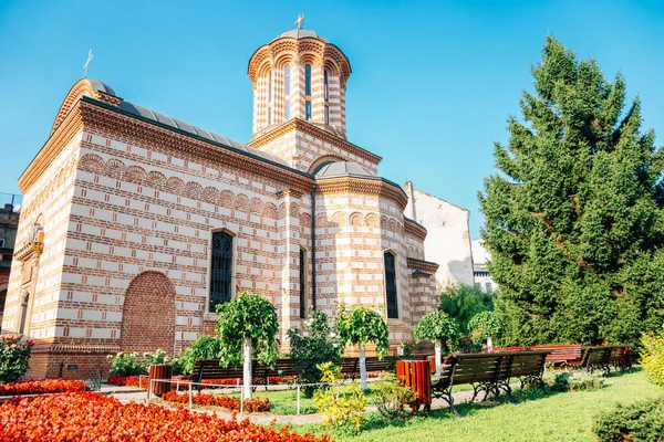 Biserica Sfantul Anton kyrkan i Bukarest, Rumänien — Stockfoto