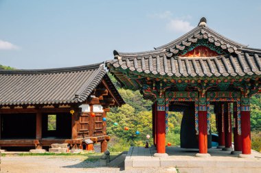 Chiljangsa Tapınağı, Kore geleneksel mimarisi Anseong, Kore