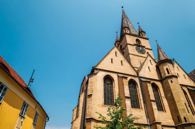 Romanya 'nın Sibiu kentinde Lüteriyen Aziz Meryem Katedrali