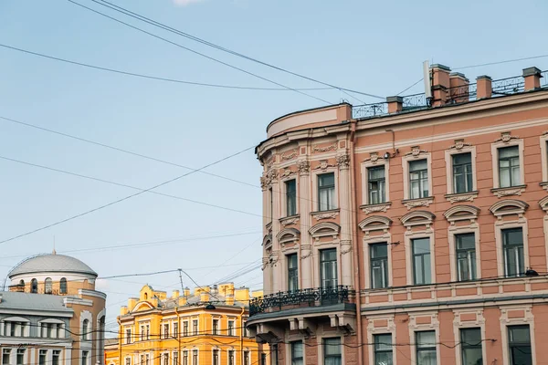 Stare Budynki Sankt Petersburgu Rosja — Zdjęcie stockowe