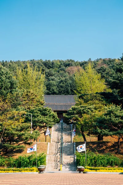 Cheonan Coréia Abril 2020 Gwan Sun Memorial Hall — Fotografia de Stock