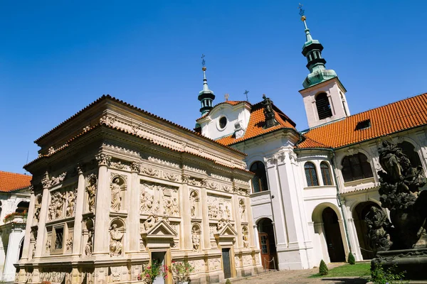 Loreta Templom Prágában Csehország — Stock Fotó