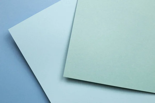 Résumé Fond Papier Bleu Vert Stratifié — Photo