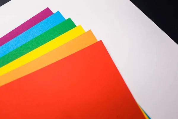 抽象的な背景 虹の色のシートから Lgbt コミュニティの旗 — ストック写真