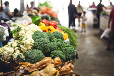 Brokoli sebze piyasada Asya'daki