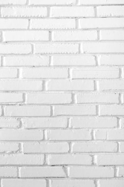 Beyaz tuğla duvar açık duvar backgroundroom duvar