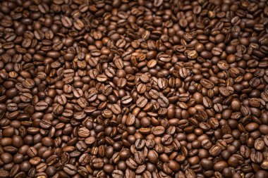 kahve çekirdeği arka plan Arabica kahve kavrulmuş