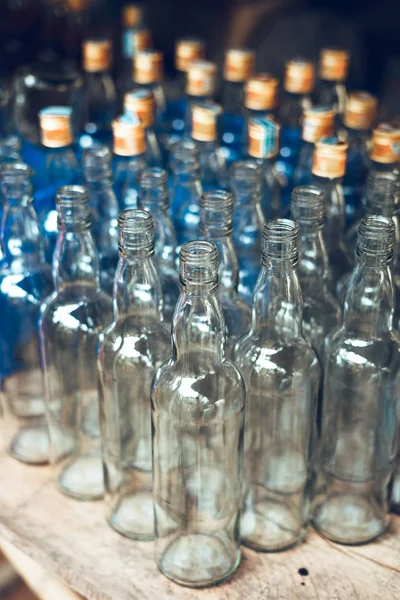 Recycle glass bottles Empty glass bottle