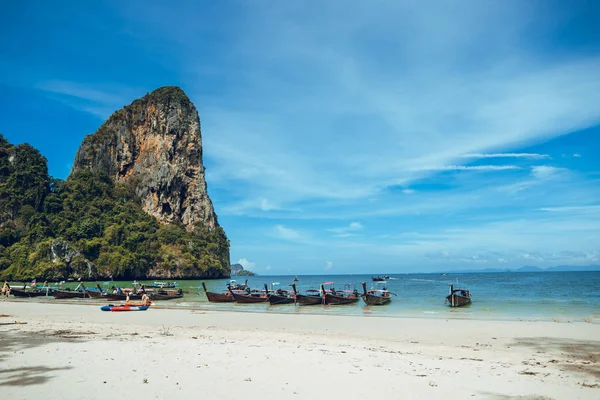 Utazás Strand Tenger Krabi — Stock Fotó