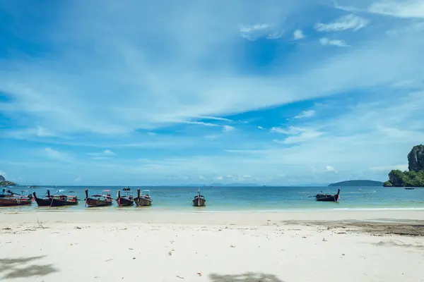 Utazás Strand Tenger Krabi — Stock Fotó