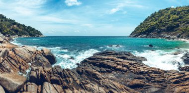 Plaj Güzel plaj Adada Yaz tatili