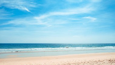 Deniz plajı Yaz plaj rahatlatıcı sahil