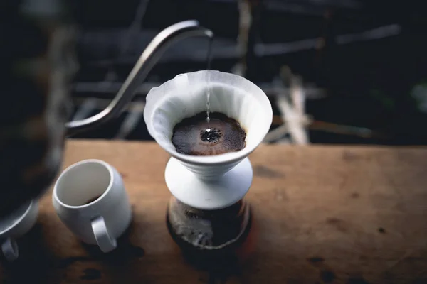 Drip Coffee Home Morning — Stock Photo, Image