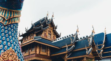Tayland tapınağı-Wat Ban Den Chiang Mai Pagodas ve tapınakları