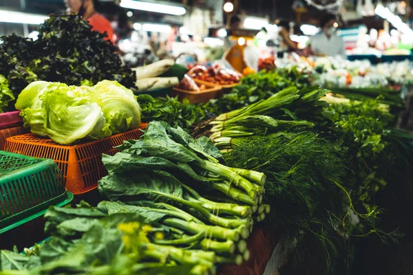 Verduras Frescas Mercado Verduras Mercado — Foto de Stock
