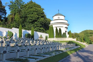 Lviv - yaklaşık Ağustos 2013 / Ukrayna: graves Lehçe Warriors Lviv Ukrayna Lychakiv mezarlığı üzerinde. Ağustos 2013 yılında Lviv, Ukrayna. 