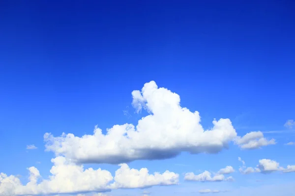 Beautiful White Clouds Blue Sky Background Cloudscape Panorama — Stock Photo, Image