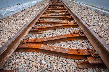 Demiryolu viyadük Krakow Krzemionki - Krakow Zablocie parça