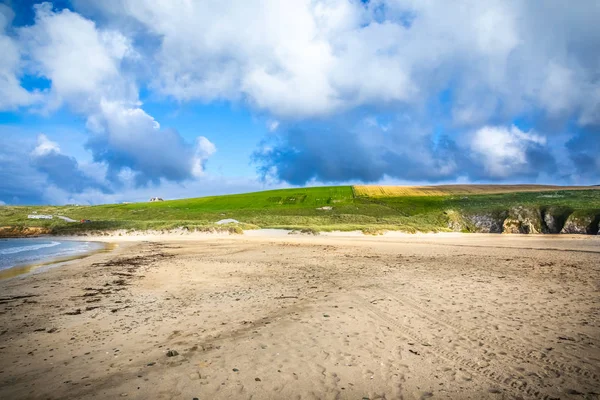 Skoçya Shetland Adaları Güzel Görünüm Adası — Stok fotoğraf
