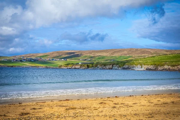 Escocia Islas Shetland Hermosa Vista Isla — Foto de Stock