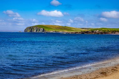 İskoçya, Shetland Adaları, güzel görünüm Adası