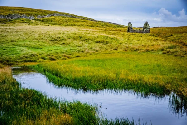 Écosse Îles Shetland Belle Vue Sur Île Mousa — Photo