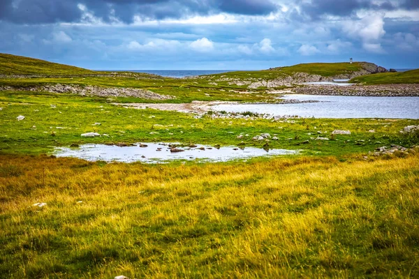 Scozia Isole Shetland Bella Vista Sull Isola Mousa — Foto Stock