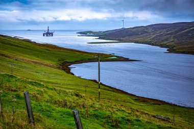 Petrol platformu, Shetlands