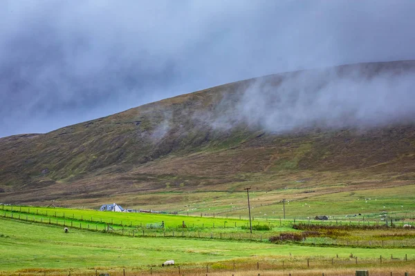 Scozia Isole Shetland Bella Vista Sull Isola — Foto Stock