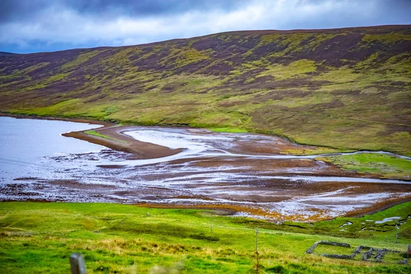 Escocia Islas Shetland Hermosa Vista Isla —  Fotos de Stock