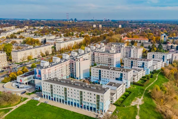 Socialistisch district Krakau - Nowa Huta — Stockfoto