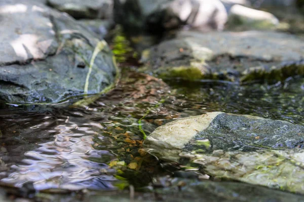 küçük dere büyük kayalar ile canlı görünümü kapatın