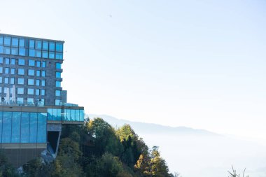 Buergenstock Resort yakınındaki 14.10.2017 alınan Lucerne Turizm hedef