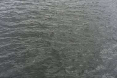 yeşil renk ve dalgalar ile göl suyu