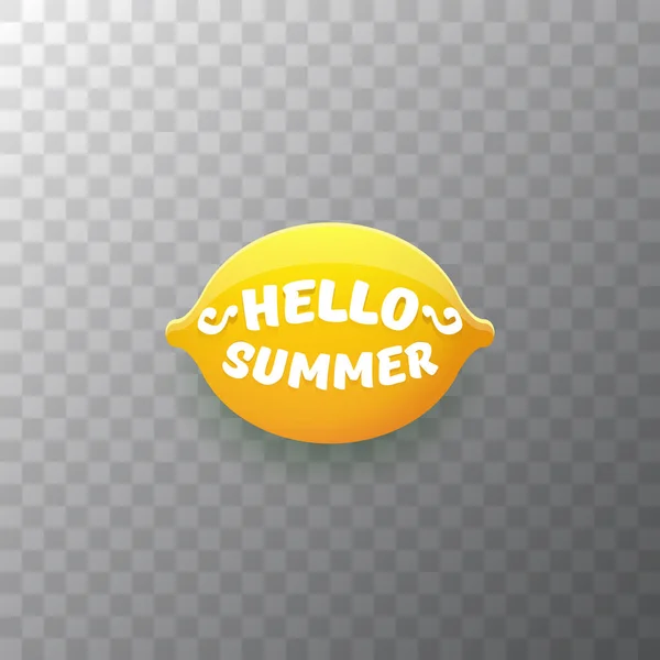 Vektor Hallo Sommer Beach Party Flyer Design Vorlage Mit Frischer — Stockvektor
