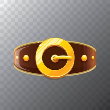 Noel Baba kemer ve altın toka ile neşeli Noel klasik kırmızı çizgi film arka plan vektör. Noel afiş, el ilanı veya afiş arka plan metin tebrik için kopya alanı ile vektör