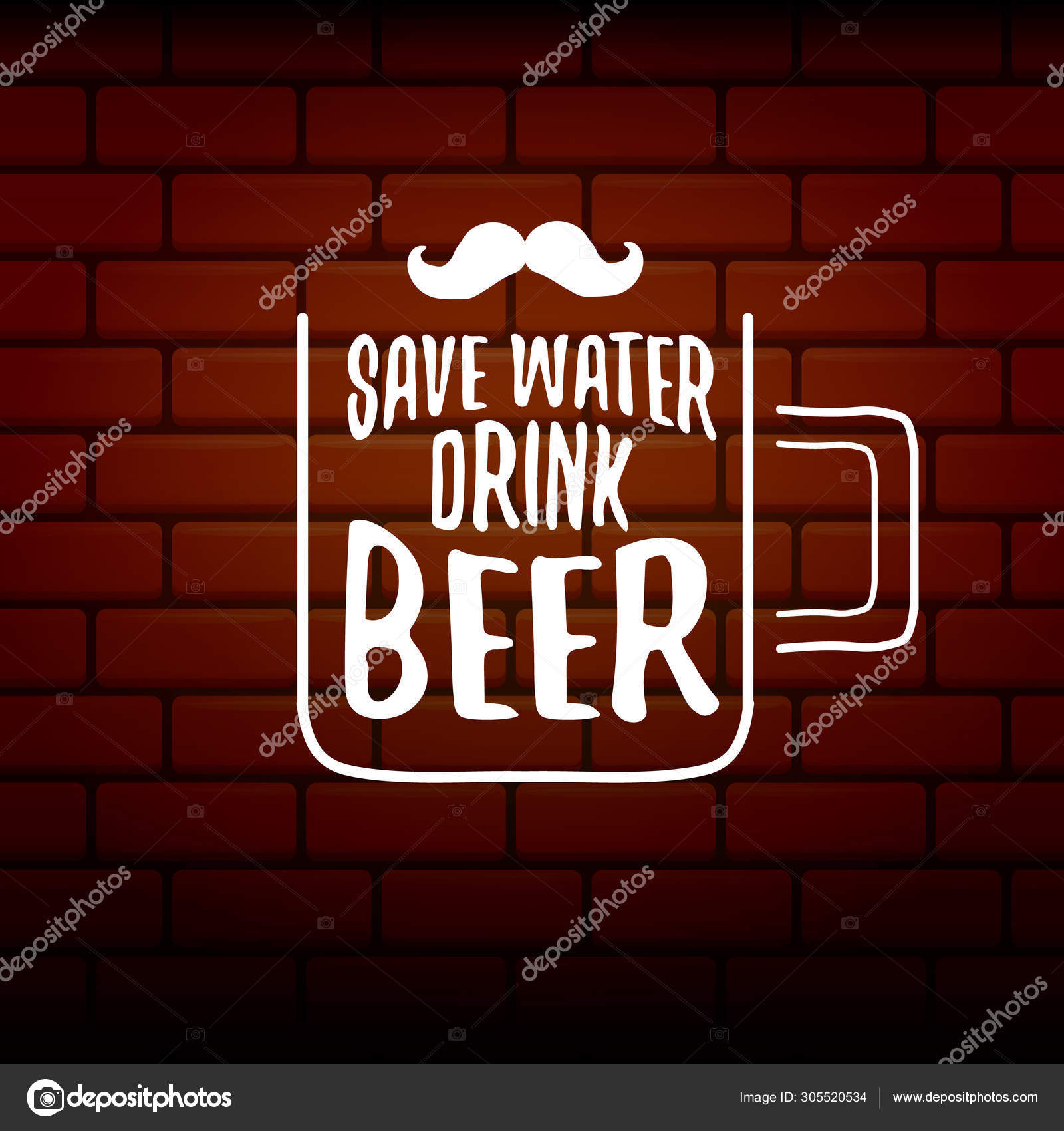 Download á Poster On Save Water With Slogan In English Stock Pictures Royalty Free Save Water Drink Beer Images Download On Depositphotos
