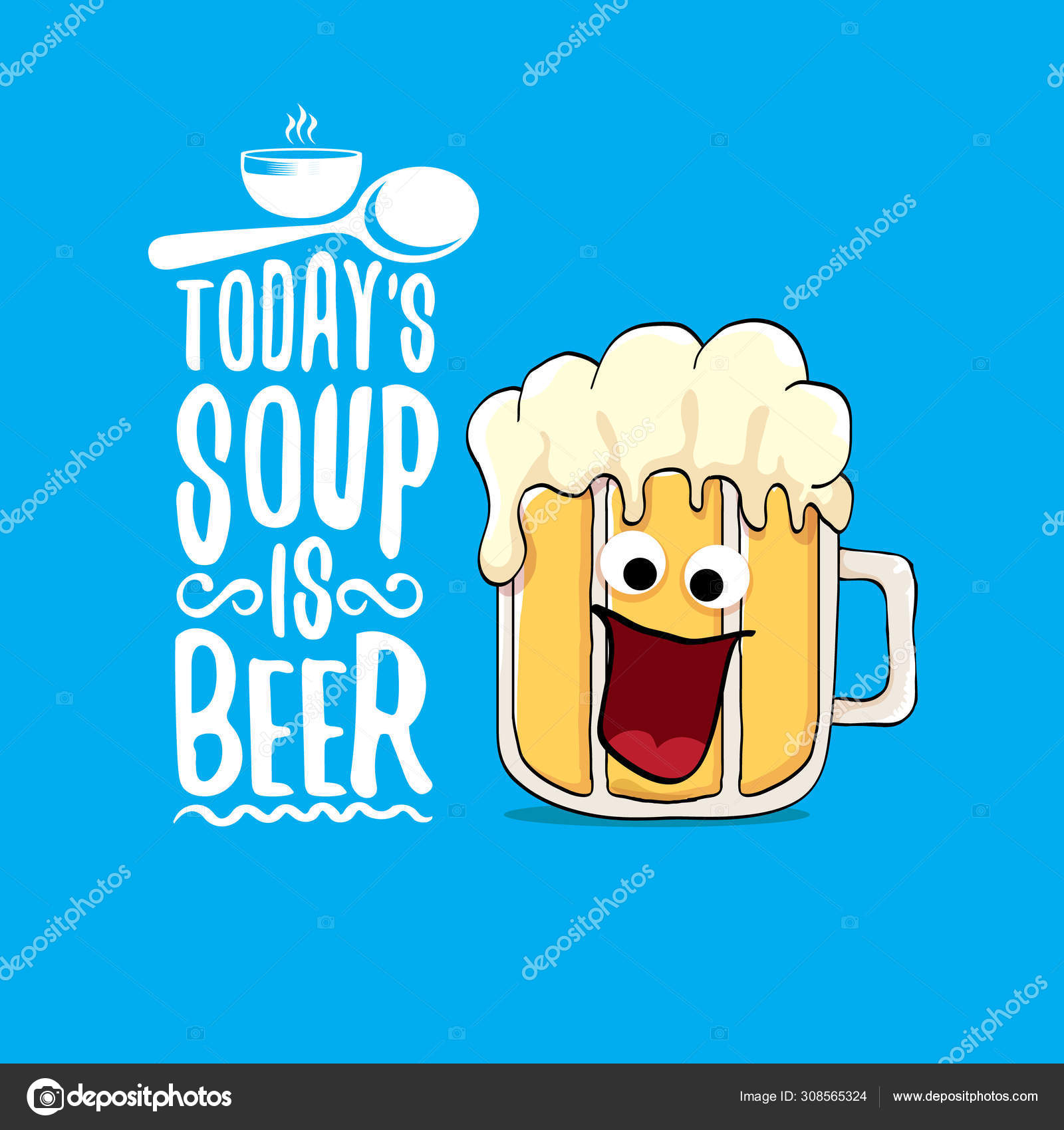 今日のスープはビール ベクトル バー メニュー コンセプト イラストや夏のポスターです ファンキーなビールおかしいスローガン T シャツ印刷用文字をベクトルします 国際ビールの日やオクトーバーフェストのラベル ストックベクター C Zm1ter 今日のスープはビール ベクトル バー メニュー コンセプト イラストや夏のポスターです ファンキーなビールおかしいスローガン T シャツ印刷用文字をベクトルします 国際ビールの日やオクトーバーフェストのラベル ストックベクター C Zm1ter