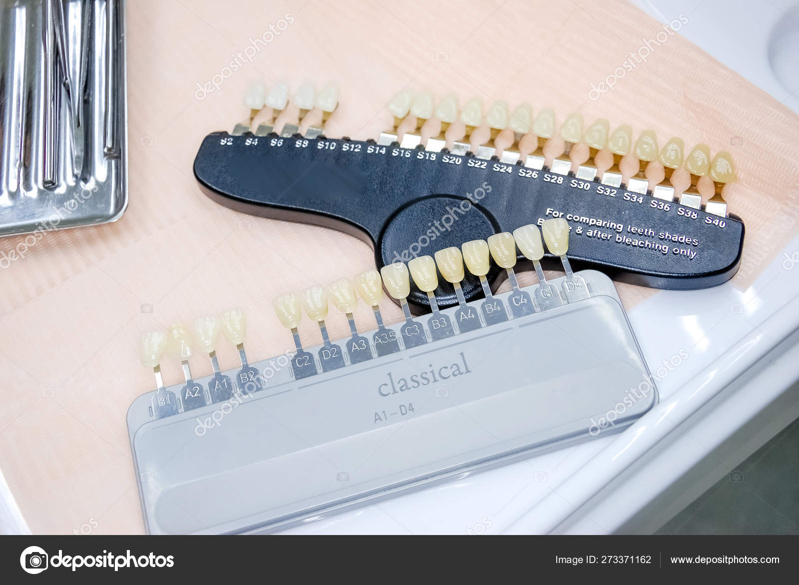 Teeth Colour Chart A1