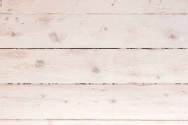Arka planınız için ahşap döşeme dokusu .rustik eskimiş ahşap arka plan düğümler ve delikler. Beyaz rustik ahşap doku arka plan. en üstteki görünüm.