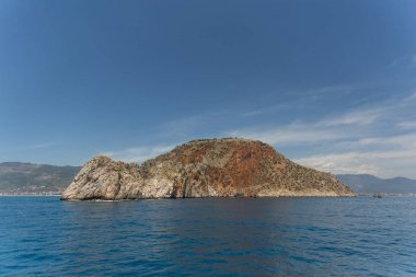 Yaz seyahat konsepti. Alanya Kalesi Kayası