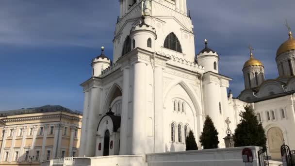 Weißstein-Kathedrale in Russland, Wladimir — Stockvideo