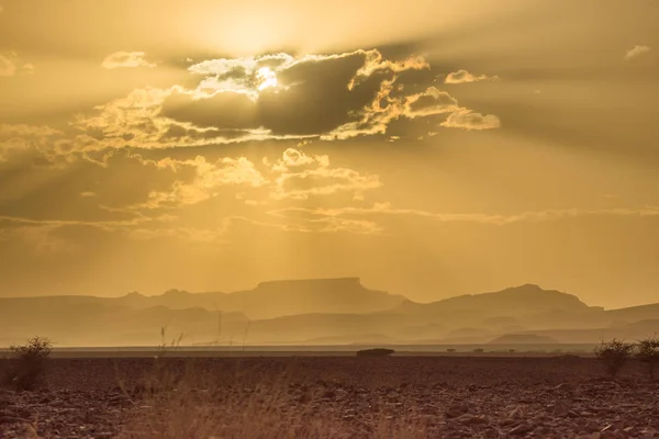 Malerischer Blick Auf Die Bergkette Bei Sonnigem Tag Marokko — Stockfoto